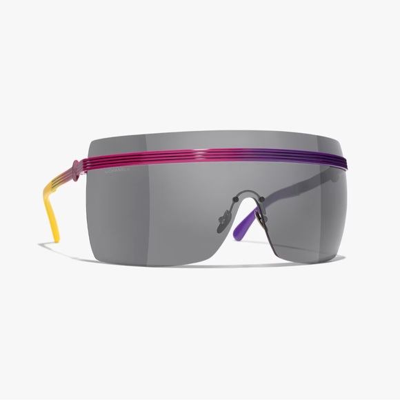 Chanel Shield Sunglasses - Picture 1 of 10